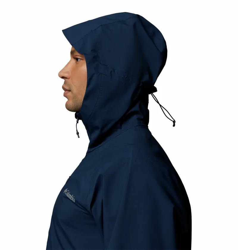 Columbia Trailborne 2.5L Shell Waterproof Jacket Mens in Collegiate Navy-9