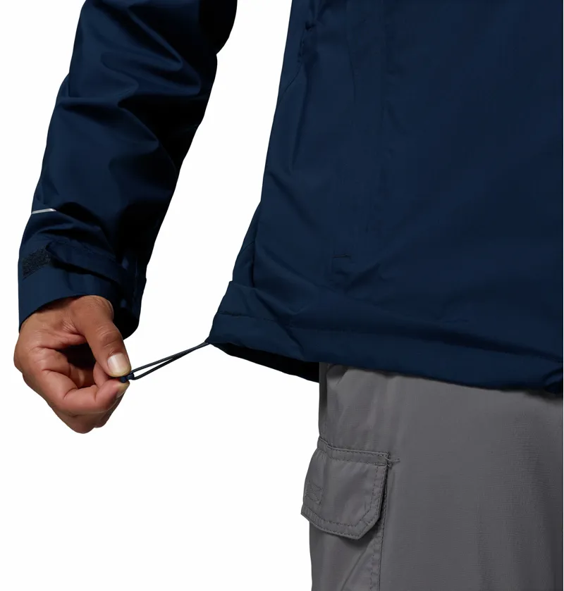 Columbia Trailborne 2.5L Shell Waterproof Jacket Mens in Collegiate Navy-7