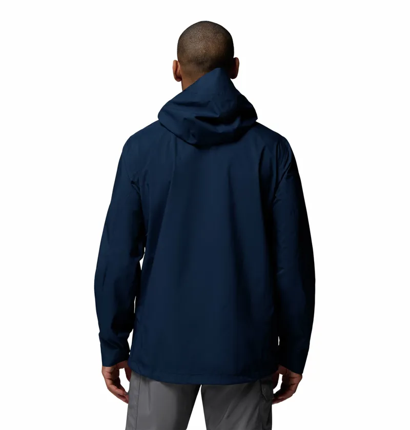 Columbia Trailborne 2.5L Shell Waterproof Jacket Mens in Collegiate Navy-1