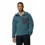 Columbia Tall Heights III Hooded Softshell Jacket Mens in Everblue/Shark