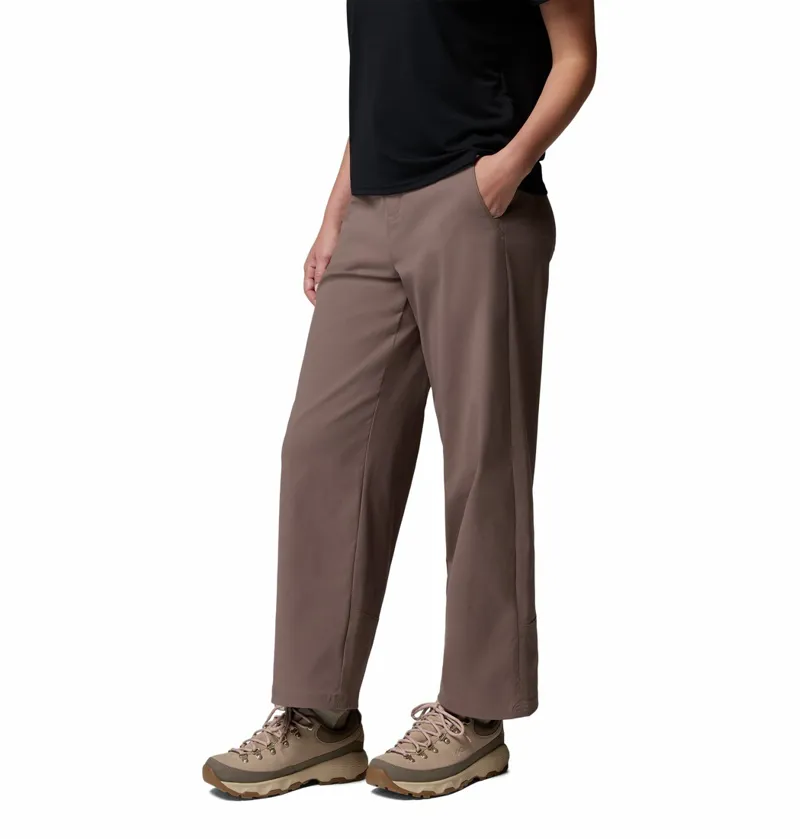Columbia ROC Tech Wide Leg Pant Womens in Iron-1