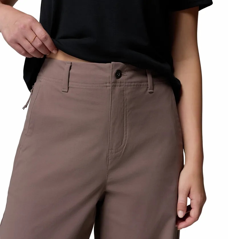 Columbia ROC Tech Wide Leg Pant Womens in Iron-5