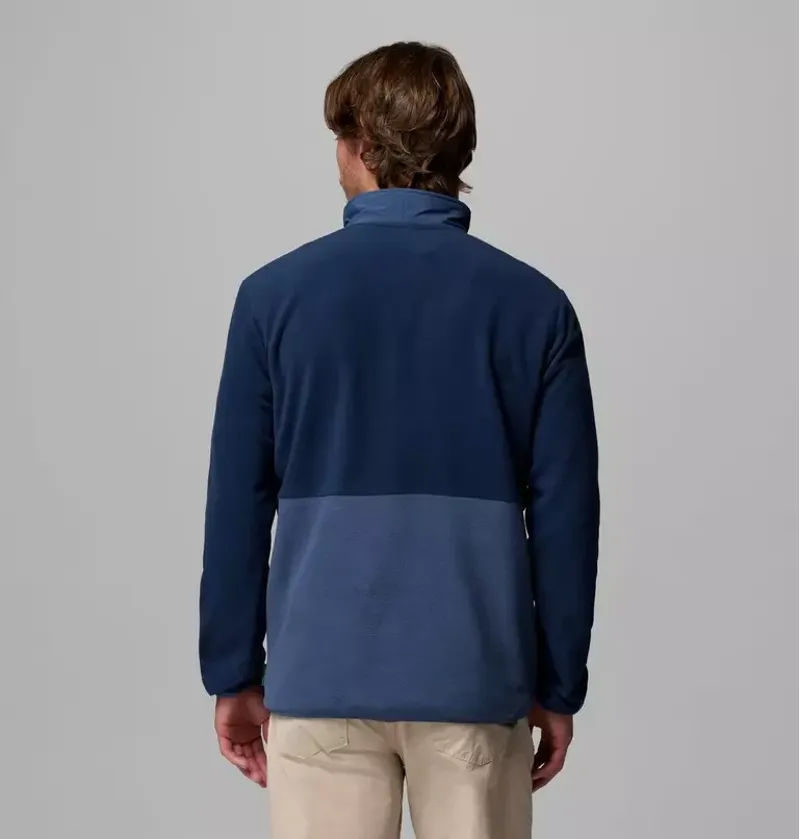 Columbia Sequoia Grove II Half Zip Fleece Mens in Collegiate Navy-2