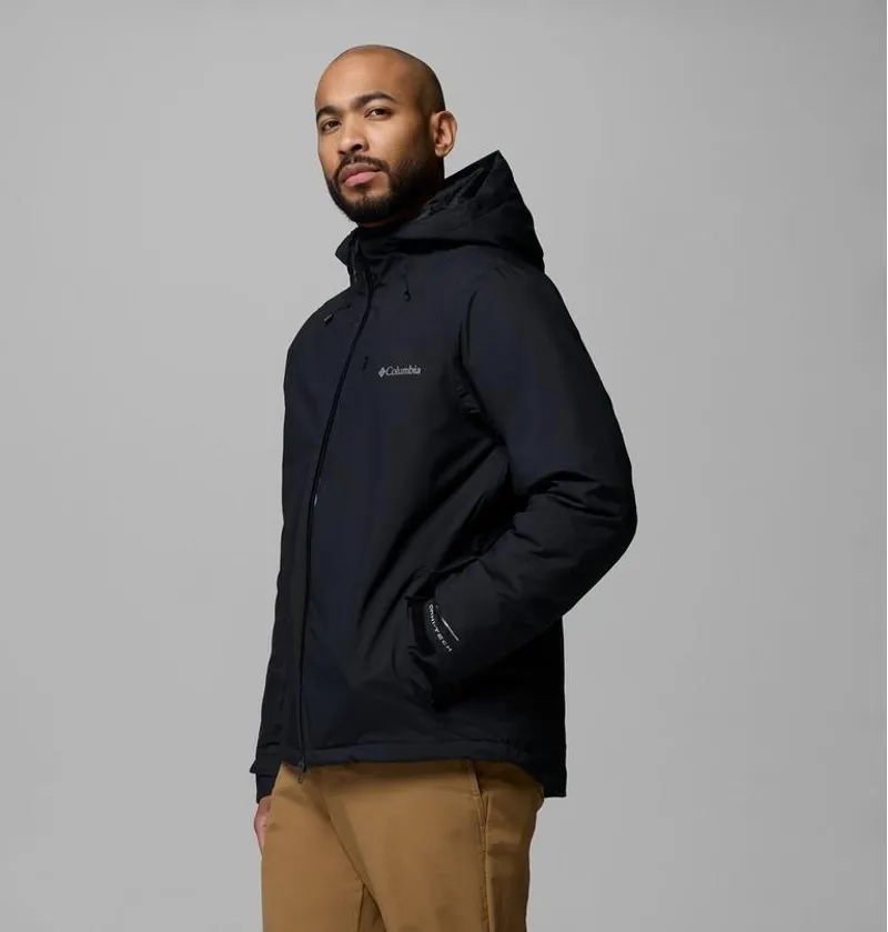 Columbia Trailborne Insulated Jacket Mens in Black-2