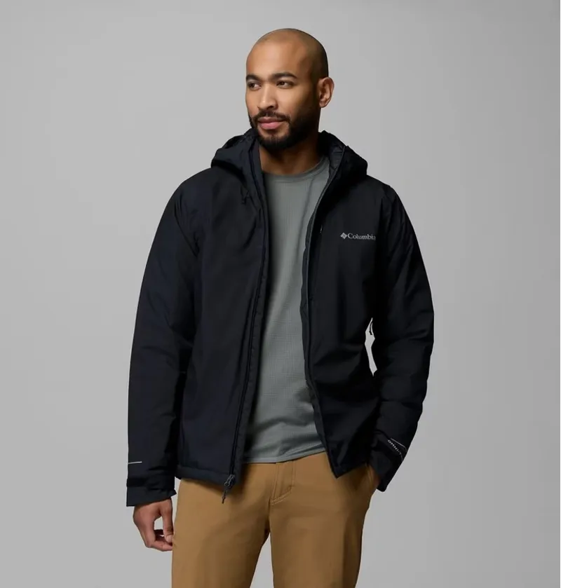 Columbia Trailborne Insulated Jacket Mens in Black-3
