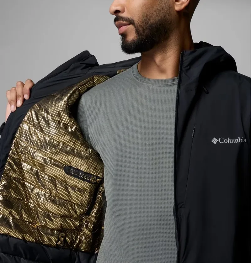 Columbia Trailborne Insulated Jacket Mens in Black-12