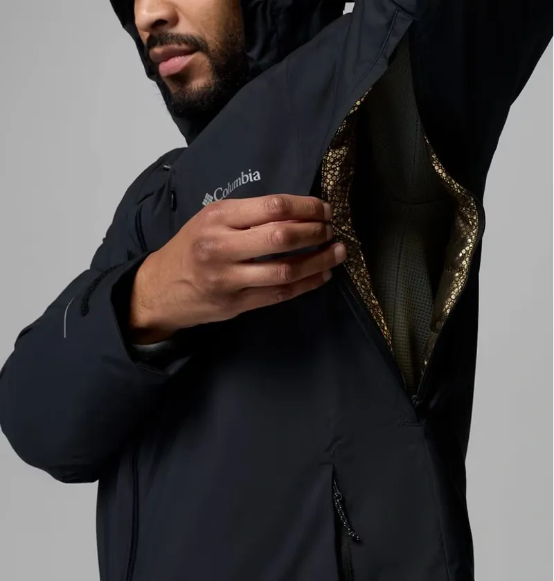 Columbia Trailborne Insulated Jacket Mens in Black-11