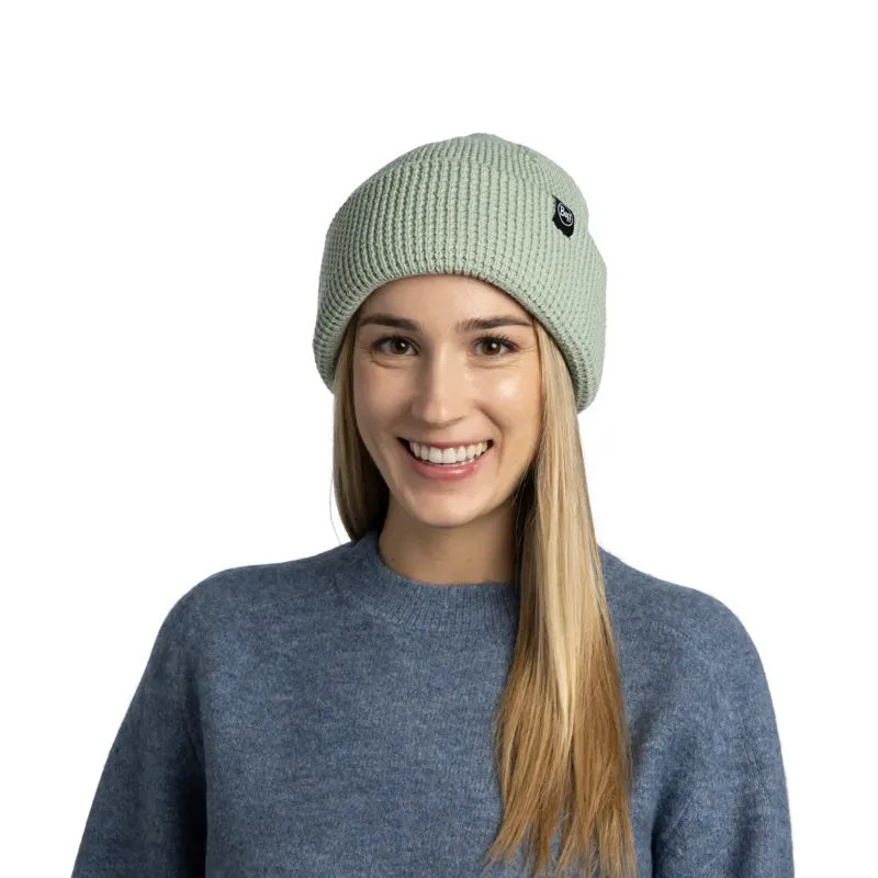 Buff Naro Knitted Hat in Aqua Haze-2