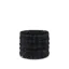 Buff Knitted and Fleece Neckwarmer in Akna Graphite