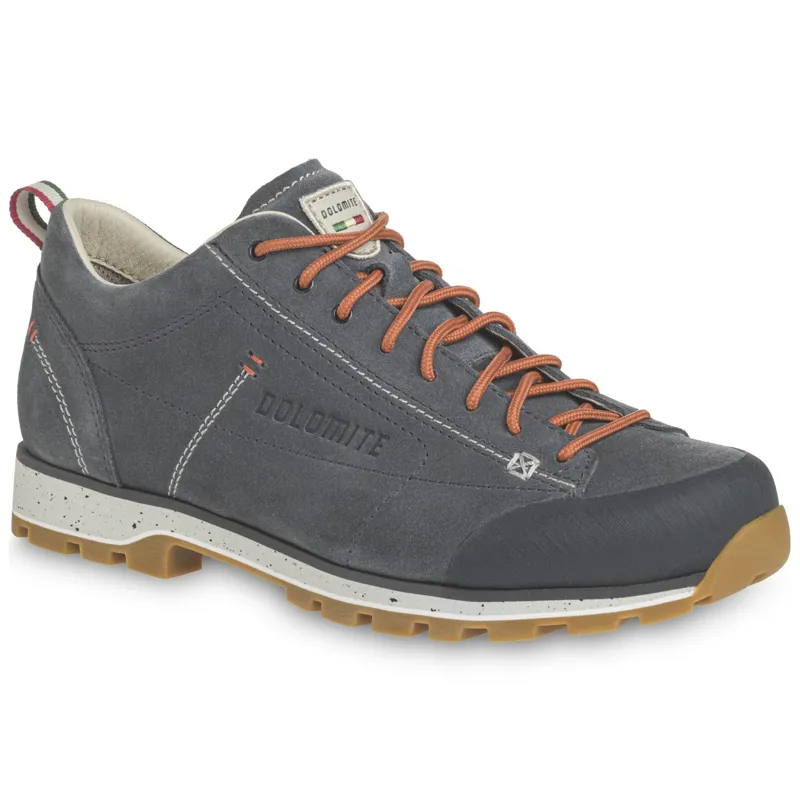 Dolomite 54 Low Evo Men's Shoe in Gunmetal Grey/Canapa Beige