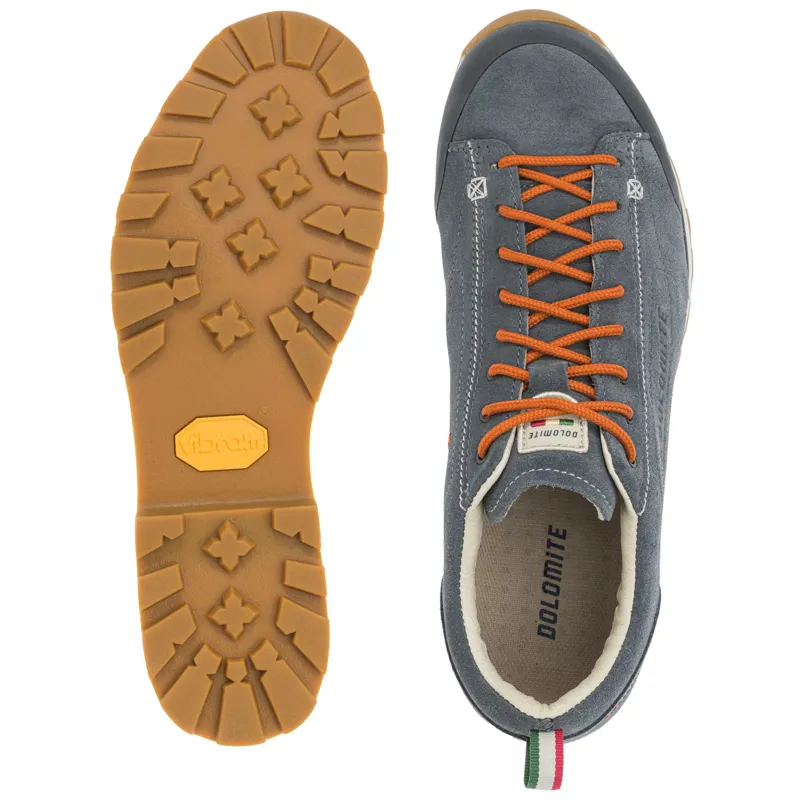 Dolomite 54 Low Evo Men's Shoe in Gunmetal Grey/Canapa Beige-1