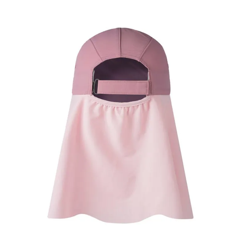 Buff Desert Cap Kids in Solid Orchid-1