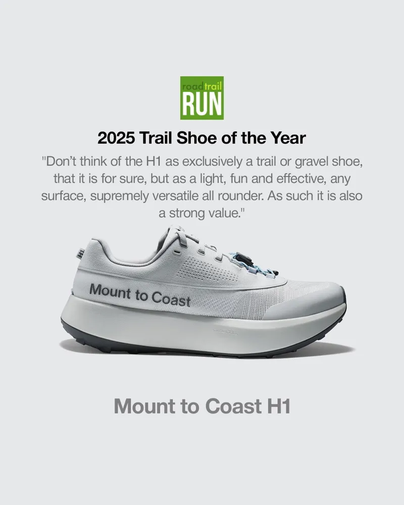 Mount To Coast H1 Road To Trail Running Shoe Womens In Everglades-11