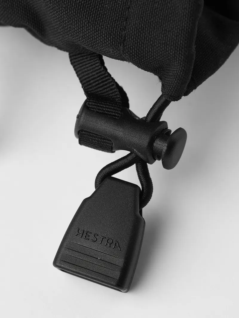 Hestra Army Leather Gore-Tex Mitt in Black/Natural Grey-2