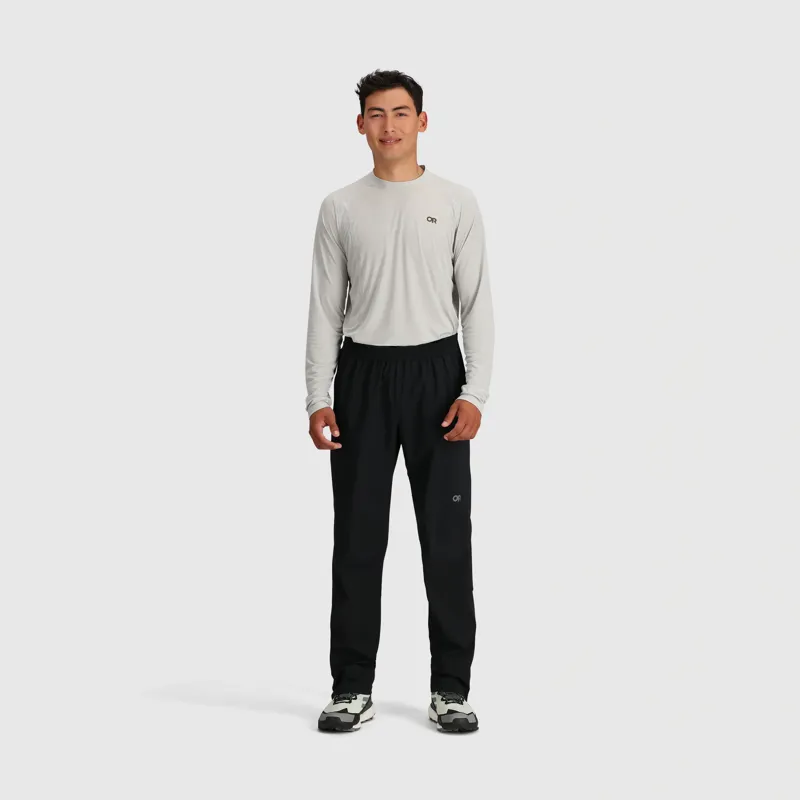 Outdoor Research Stratoburst Stretch Rain Pant Mens in Black-4
