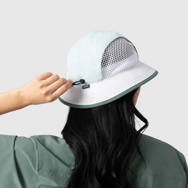 Outdoor Research Swift Bucket Hat in Titanium/Malachite/Tidal-3