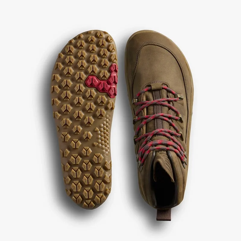 Vivo Barefoot Tracker Leather AT II Mens in Bracken-4