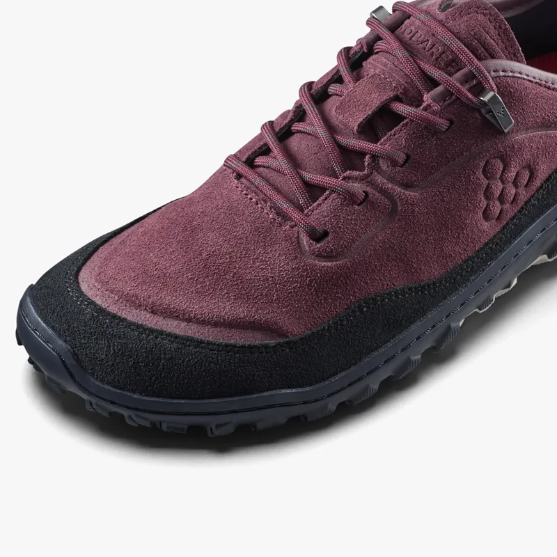 Vivo Barefoot Tracker Leather AT Low II Suede Mens in Fig-5