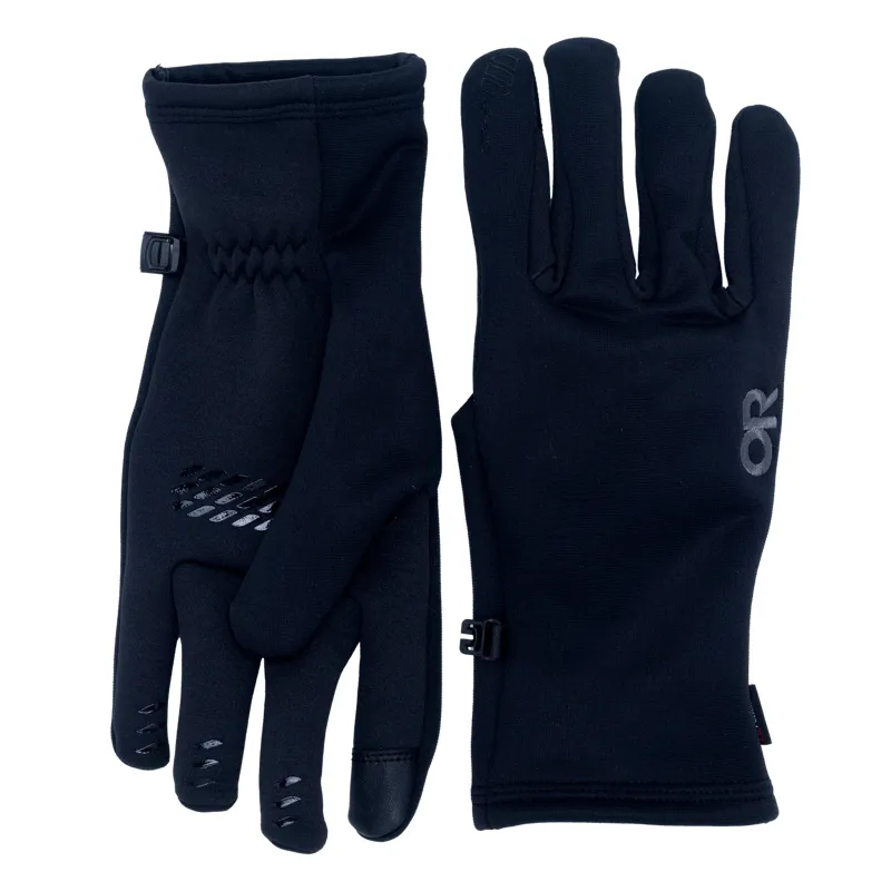 Outdoor Research Backstop Sensor Windpro Gloves Womens in Black