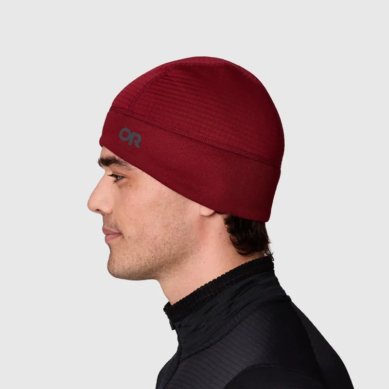 Outdoor Research Deviator Fleece Beanie in Vermillion-3