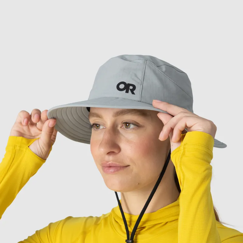 Outdoor Research Helios Sun Hat in Light Pewter-2