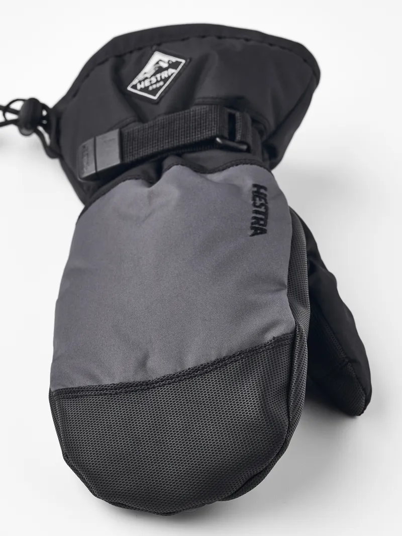 Hestra Gauntlet CZone Junior Mitt in Graphite/Black-1