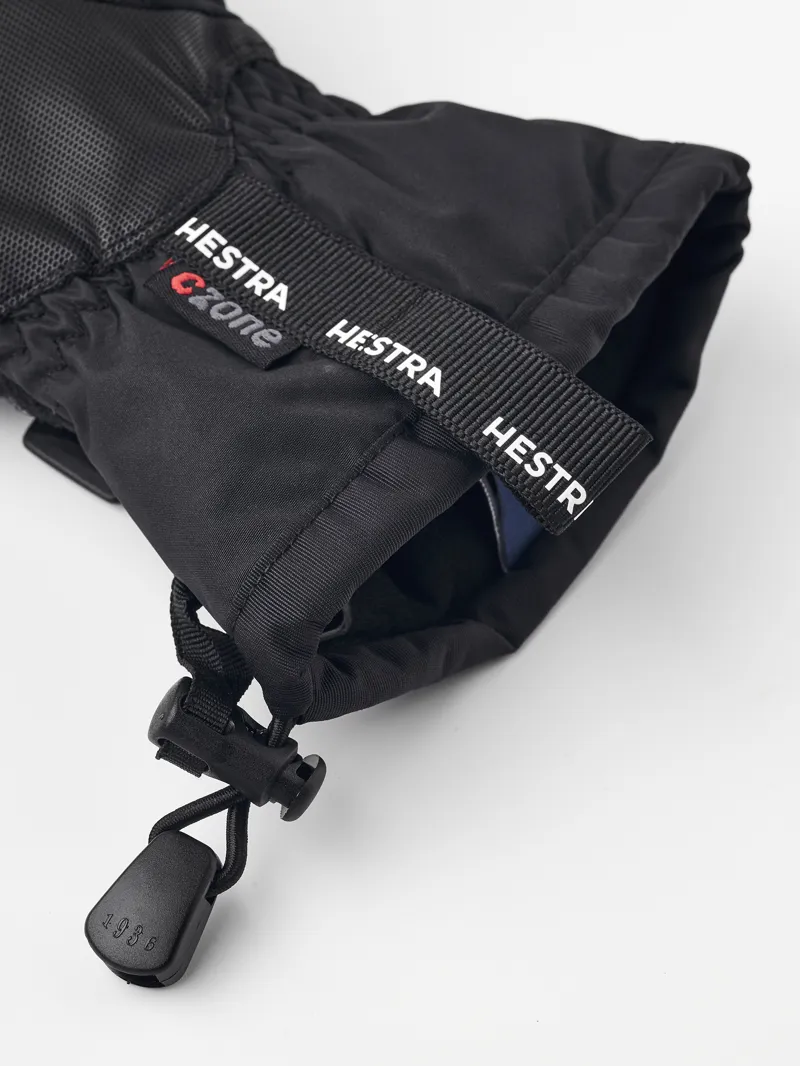 Hestra Gauntlet CZone Junior Mitt in Graphite/Black-5