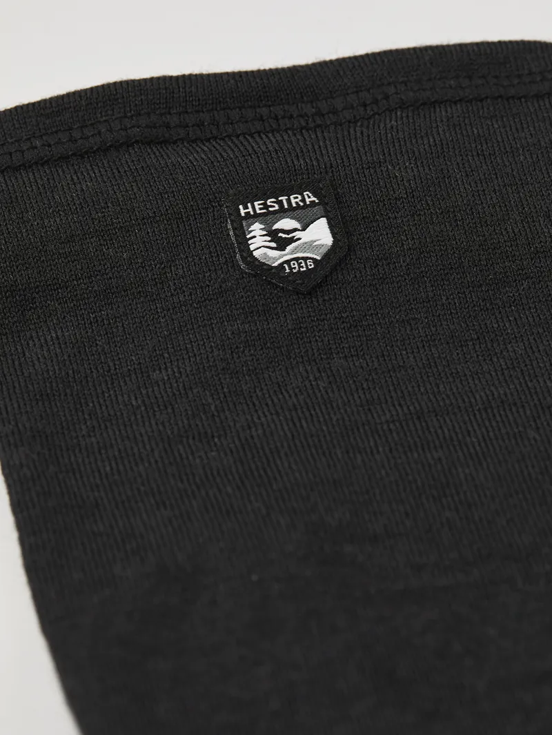 Hestra Merino Wool Liner Long 5 Finger in Black-3