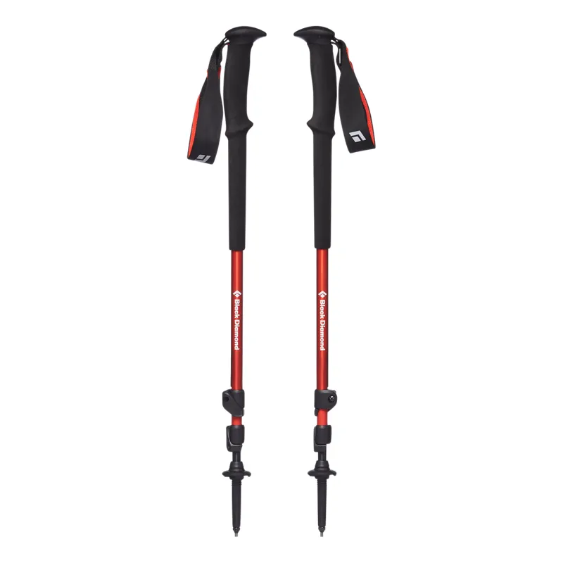 Black Diamond Trail Trekking Poles in Picante