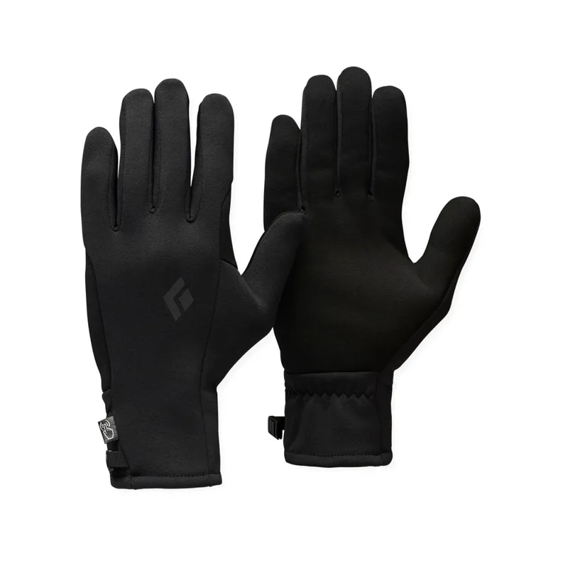 Black Diamond Midweight Screentap Liners in Black