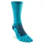Injinji Ultra Run Crew Unisex in Pacific Blue