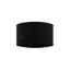 Buff Merino Wide Headband in Solid Black