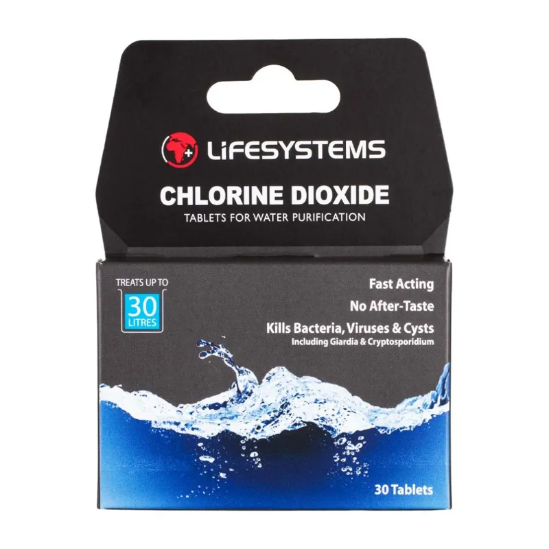 Lifesystems Chlorine Dioxide Tablets for Water Purification