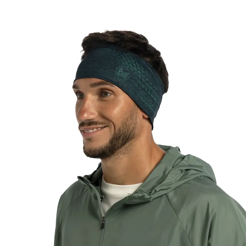 Buff DryFlx Headband in Solid Teal-2