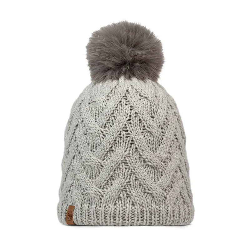 Buff Caryn Knitted and Fleece Band Hat in Cru