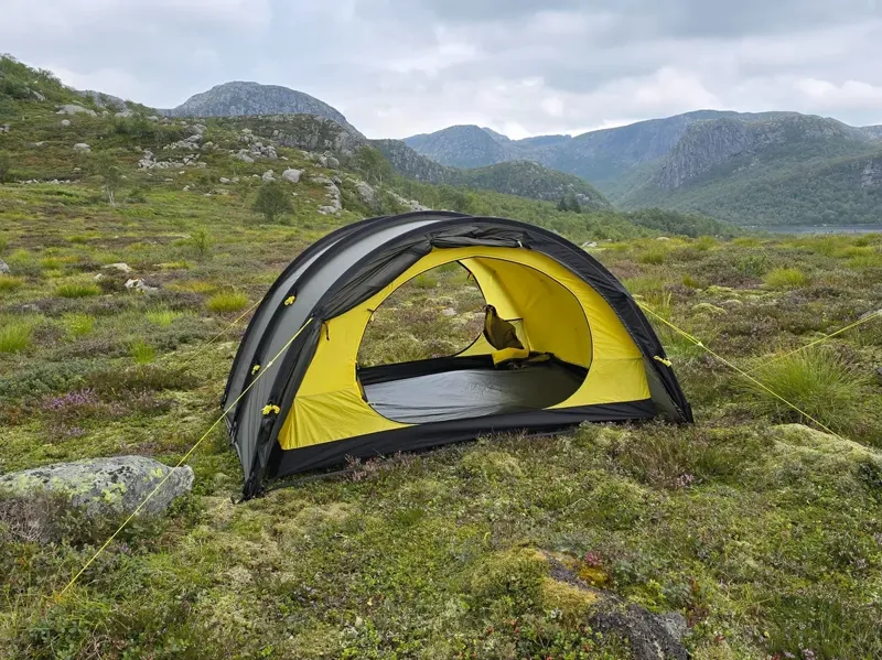 Nortent Ly 2 Silnylon 4S Tent with Footprint in Army Green-8
