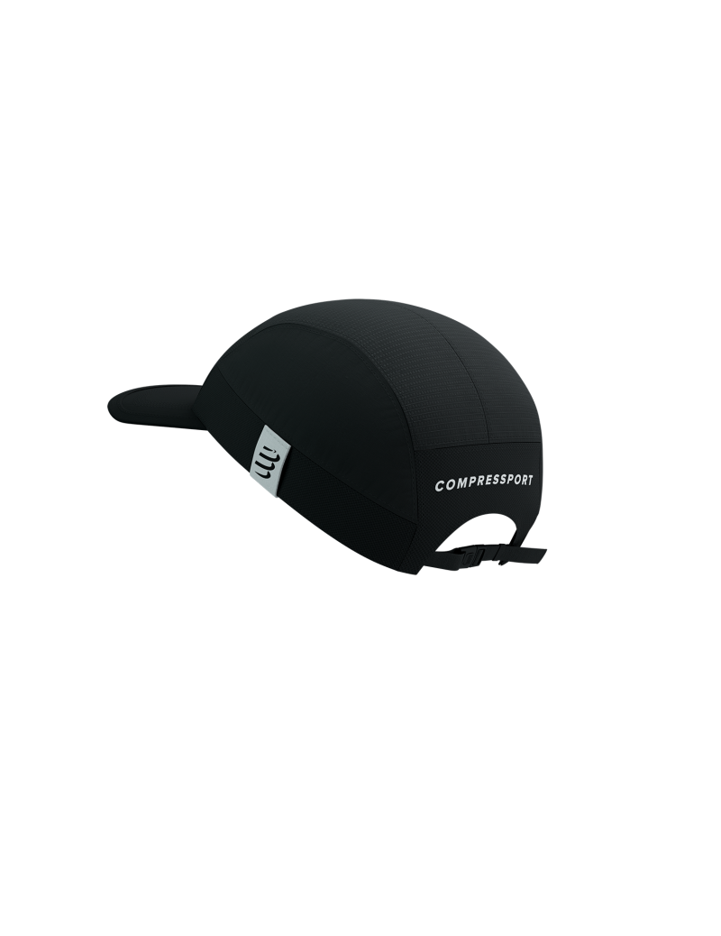 CompresSport 5 Panel Light Cap in Black-2