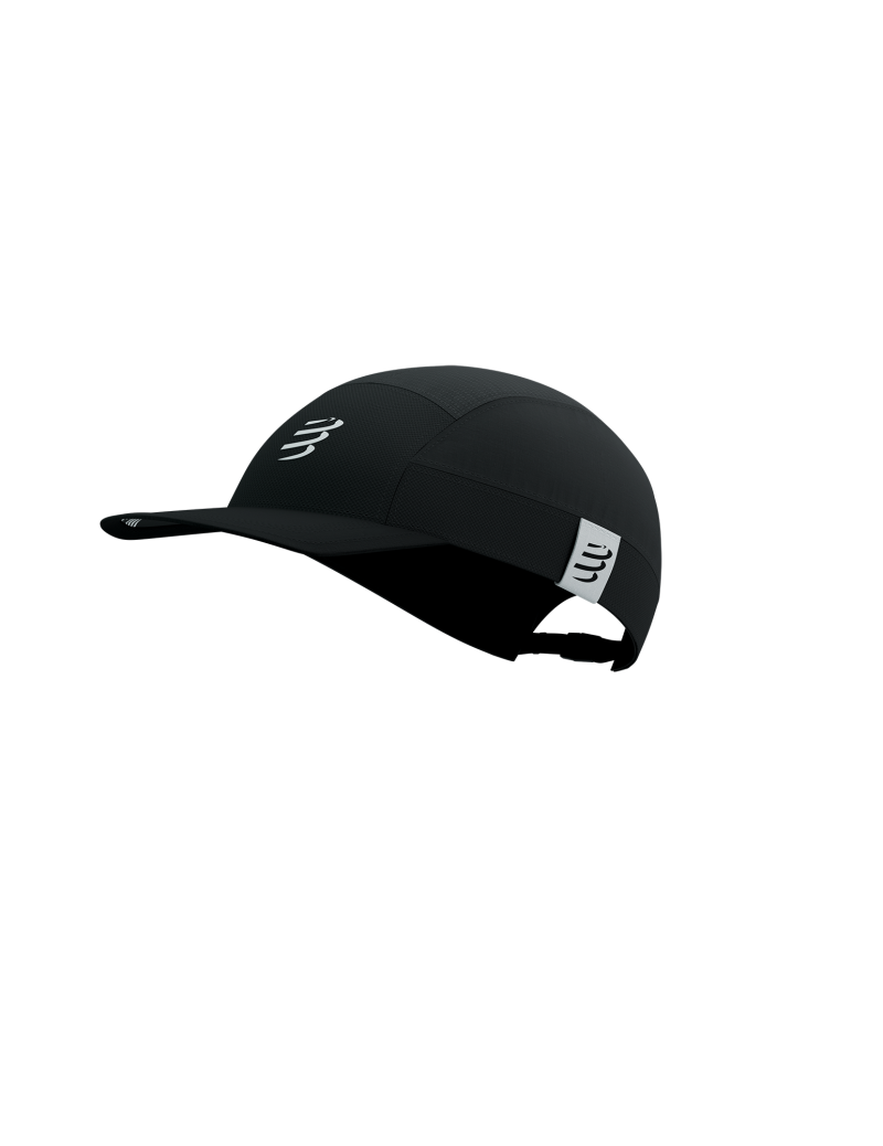 CompresSport 5 Panel Light Cap in Black