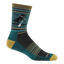 Darn Tough Willoughby Micro Crew Lightweight Mens in Dog Pond