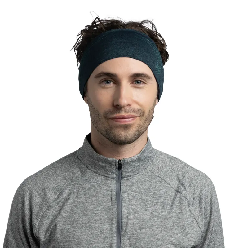 Buff DryFlx Headband in Solid Teal-3