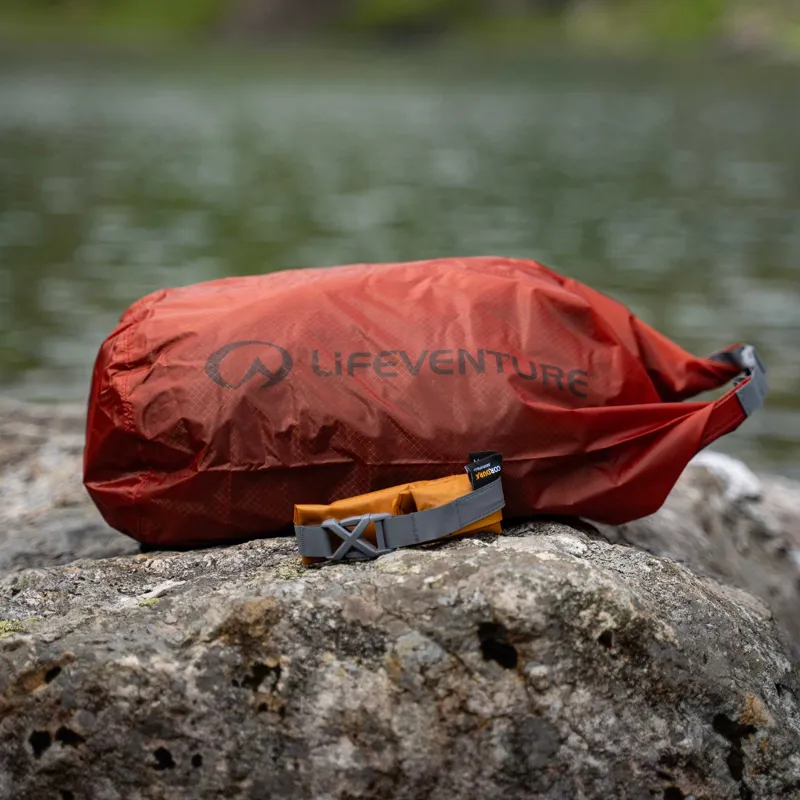 Lifeventure Ultralight Dry Bag 5L in Rust-3