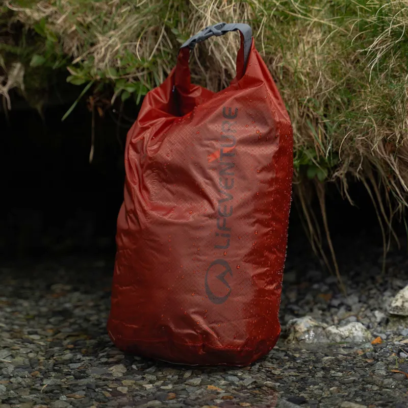 Lifeventure Ultralight Waterproof Dry Bag 35L in Rust-3