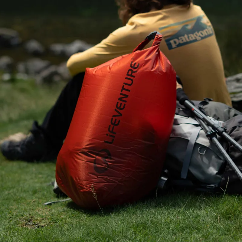 Lifeventure Ultralight Waterproof Dry Bag 35L in Rust-4