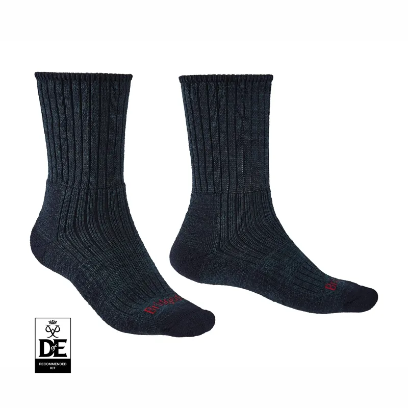 Bridgedale Hike Midweight Merino Comfort Boot Mens Socks in Navy