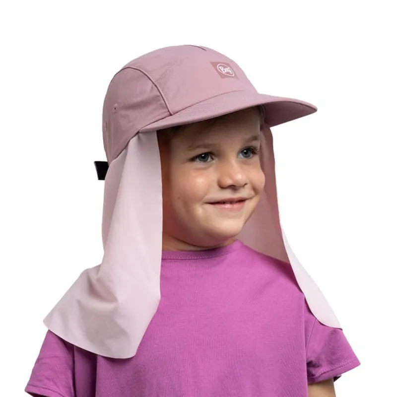 Buff Desert Cap Kids in Solid Orchid-5