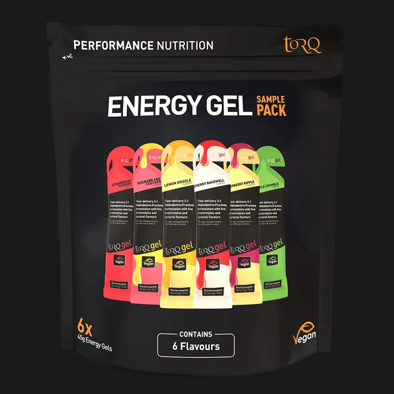 Torq Energy Gel Taster Pack 6 Flavours-1