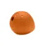 Ruffwear Turnup Rubber Dog Toy in Campfire Orange