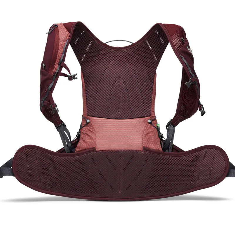 Black Diamond Pursuit 15 Backpack Womens in Cherrywood/Ink Blue-2