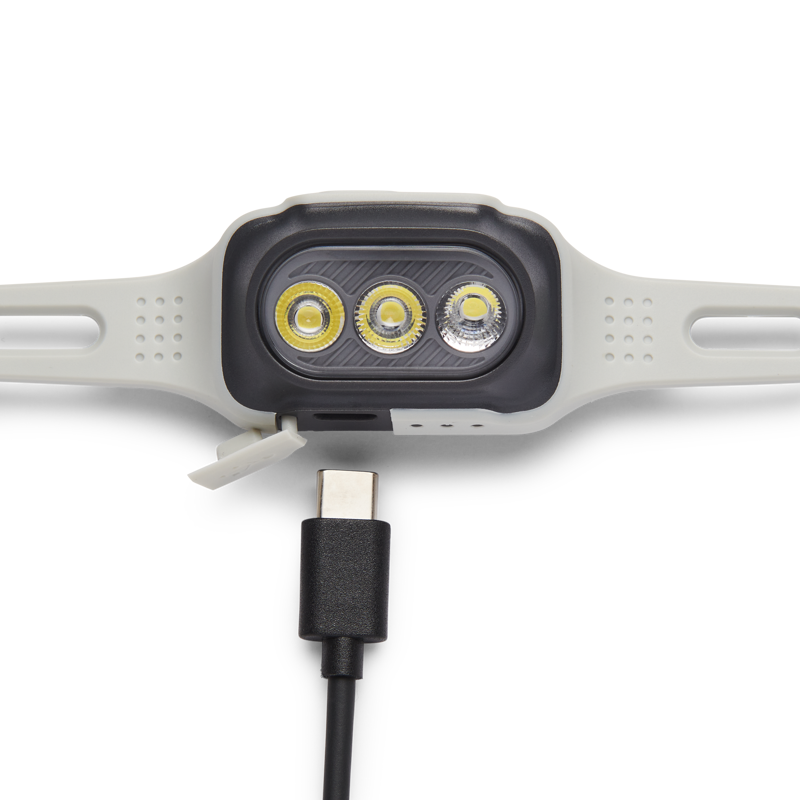 Black Diamond Deploy 325 Run Light Headtorch in Alloy-3