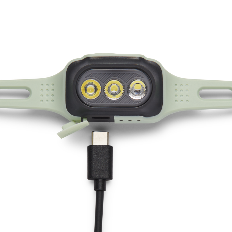 Black Diamond Deploy 325 Run Light Headtorch in Foam Green-3